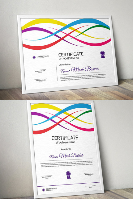 Kit Graphique #95687 Certificate Entreprise Divers Modles Web - Logo template Preview