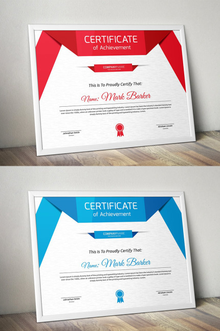 Kit Graphique #95688 Certificate Entreprise Divers Modles Web - Logo template Preview