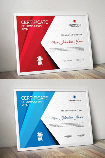 Kit Graphique #95696 Certificate Entreprise Divers Modles Web - Logo template Preview