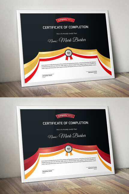 Kit Graphique #95700 Certificate Entreprise Divers Modles Web - Logo template Preview