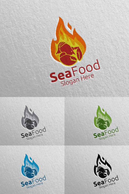 Kit Graphique #95754 Seaalimentation Restaurant Divers Modles Web - Logo template Preview