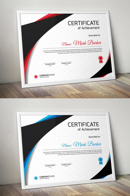 Kit Graphique #95792 Certificate Entreprise Divers Modèles Web - Logo template Preview