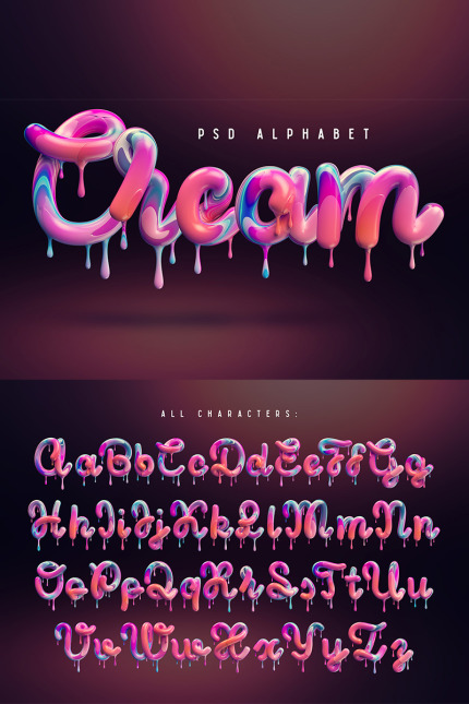 Kit Graphique #95845 Alphabet Font Divers Modles Web - Logo template Preview