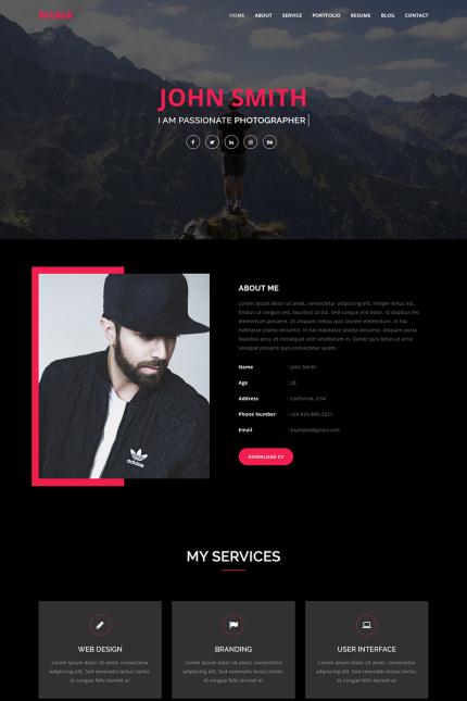 Kit Graphique #95865 Agency Bootstrap Divers Modles Web - Logo template Preview