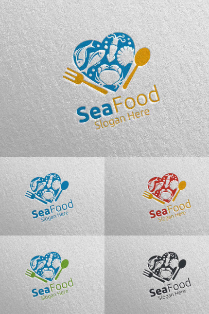 Kit Graphique #95876 Seaalimentation Restaurant Divers Modles Web - Logo template Preview