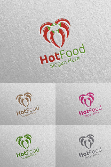 Kit Graphique #95904 Food Logo Divers Modles Web - Logo template Preview