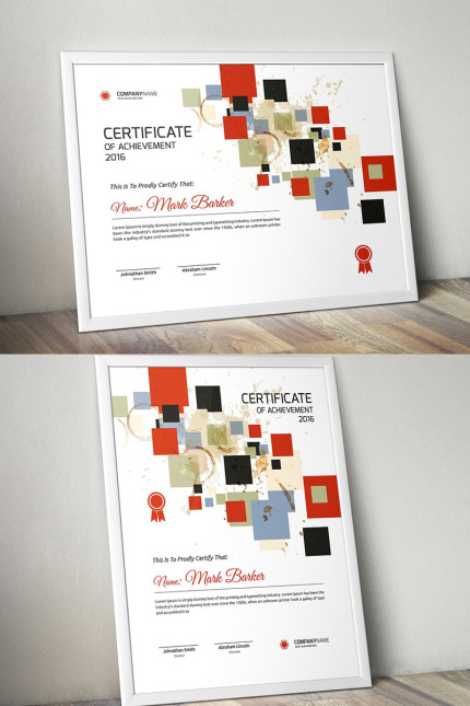 Kit Graphique #95921 Certificate Entreprise Divers Modles Web - Logo template Preview