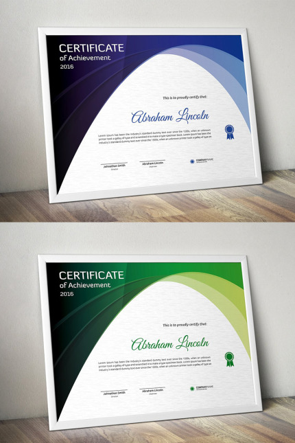 Kit Graphique #95936 Certificate Entreprise Divers Modles Web - Logo template Preview