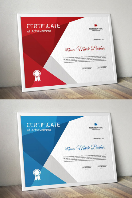 Kit Graphique #95937 Certificate Entreprise Divers Modles Web - Logo template Preview