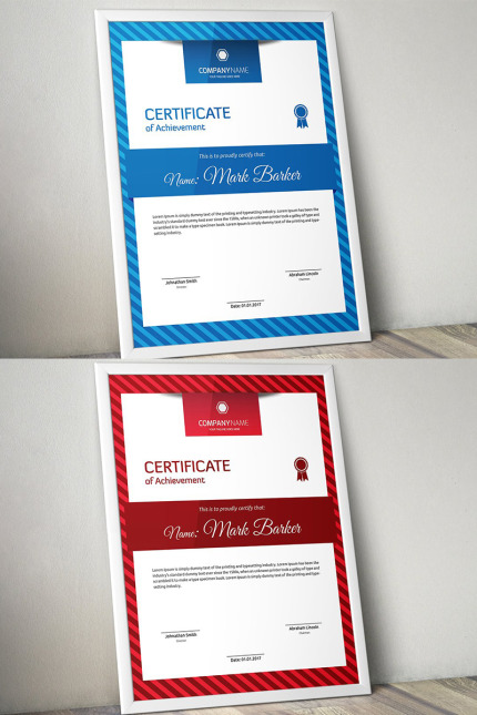 Kit Graphique #95938 Certificate Entreprise Divers Modles Web - Logo template Preview