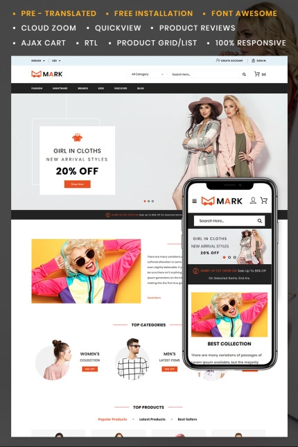 Kit Graphique #95954 Prestashop Cms Divers Modles Web - Logo template Preview