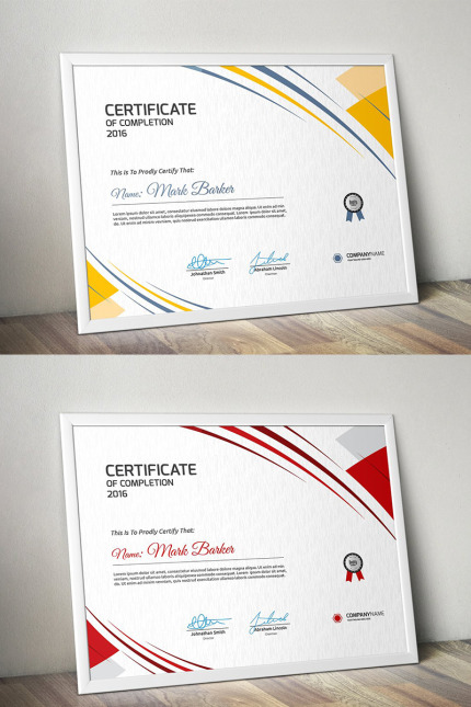 Kit Graphique #96015 Certificate Entreprise Divers Modles Web - Logo template Preview