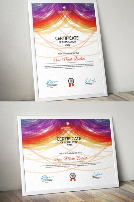 Kit Graphique #96016 Certificate Entreprise Divers Modles Web - Logo template Preview