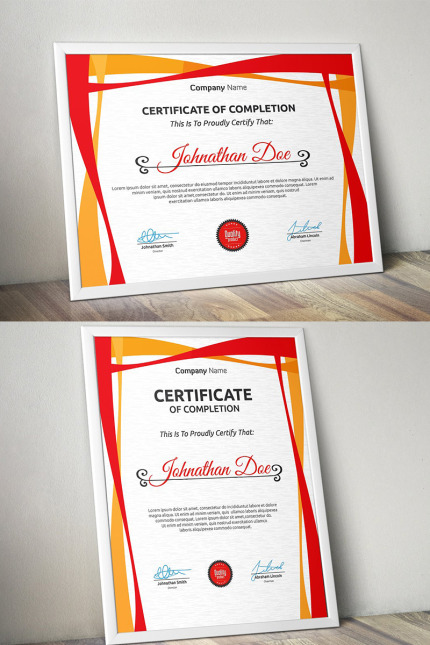 Kit Graphique #96020 Certificate Entreprise Divers Modles Web - Logo template Preview