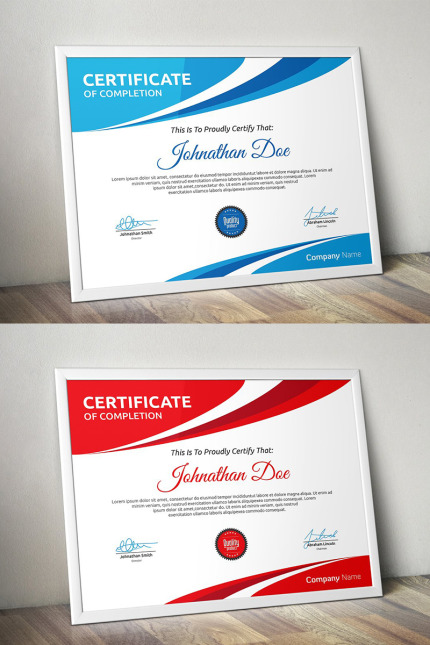 Kit Graphique #96021 Certificate Entreprise Divers Modles Web - Logo template Preview