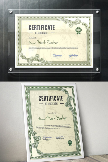 Kit Graphique #96022 Certificate Entreprise Divers Modles Web - Logo template Preview