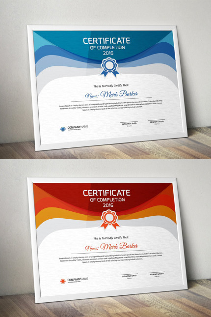 Kit Graphique #96025 Certificate Entreprise Divers Modles Web - Logo template Preview