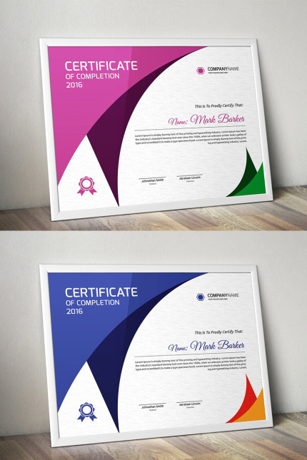 Kit Graphique #96026 Certificate Entreprise Divers Modles Web - Logo template Preview