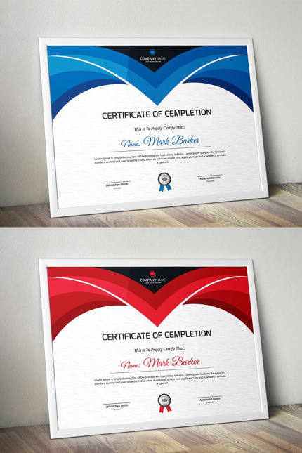 Kit Graphique #96027 Certificate Entreprise Divers Modles Web - Logo template Preview