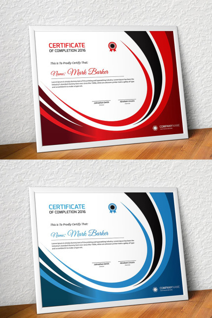 Kit Graphique #96029 Certificate Entreprise Divers Modles Web - Logo template Preview