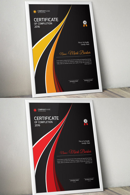 Kit Graphique #96031 Certificate Entreprise Divers Modles Web - Logo template Preview