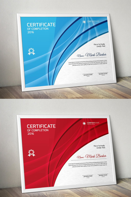 Kit Graphique #96032 Certificate Entreprise Divers Modles Web - Logo template Preview