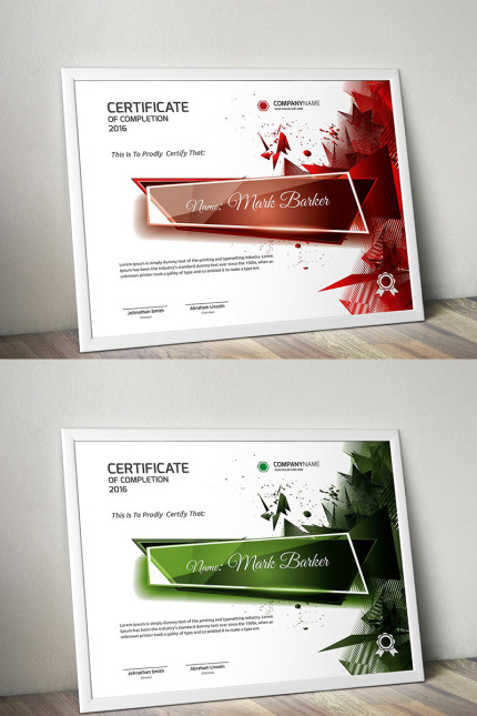 Kit Graphique #96034 Certificate Entreprise Divers Modles Web - Logo template Preview