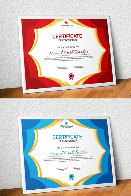 Kit Graphique #96058 Certificate Entreprise Divers Modles Web - Logo template Preview