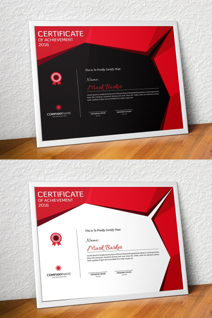 Kit Graphique #96061 Certificate Entreprise Divers Modles Web - Logo template Preview