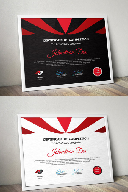 Kit Graphique #96062 Certificate Entreprise Divers Modles Web - Logo template Preview