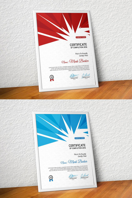 Kit Graphique #96076 Certificate Entreprise Divers Modles Web - Logo template Preview