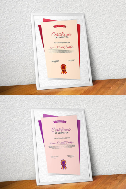 Kit Graphique #96081 Certificate Entreprise Divers Modles Web - Logo template Preview