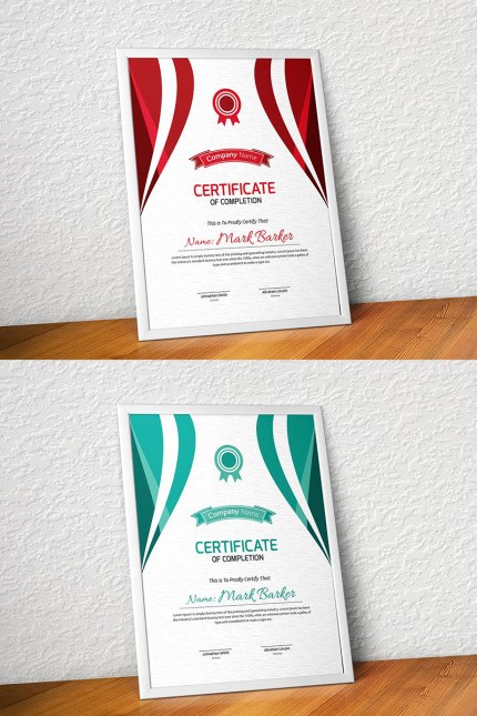 Kit Graphique #96085 Certificate Entreprise Divers Modles Web - Logo template Preview