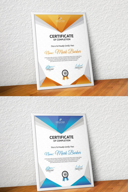 Kit Graphique #96086 Certificate Entreprise Divers Modles Web - Logo template Preview