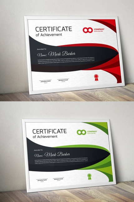 Kit Graphique #96152 A4 Abstrait Divers Modles Web - Logo template Preview