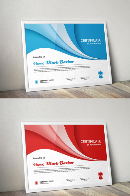 Kit Graphique #96153 Certificate Entreprise Divers Modles Web - Logo template Preview