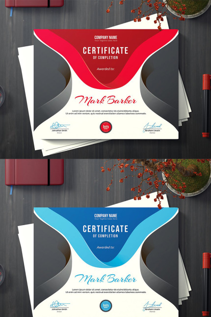 Kit Graphique #96274 Certificate Entreprise Divers Modles Web - Logo template Preview