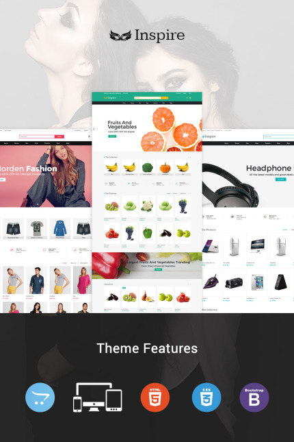 Kit Graphique #96286 E-commerce Fashion Divers Modles Web - Logo template Preview
