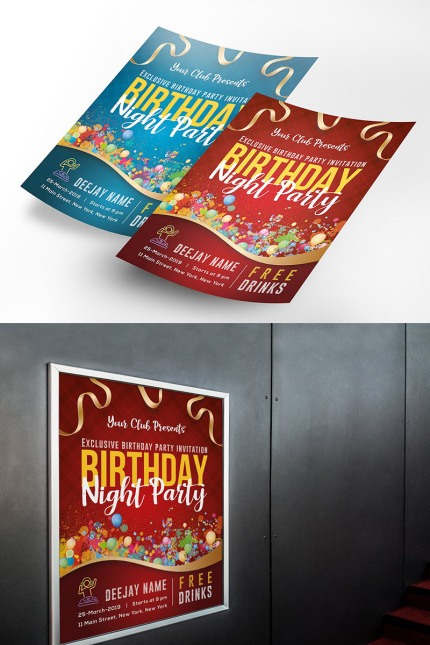 Kit Graphique #96325 Birthday Boy Divers Modles Web - Logo template Preview