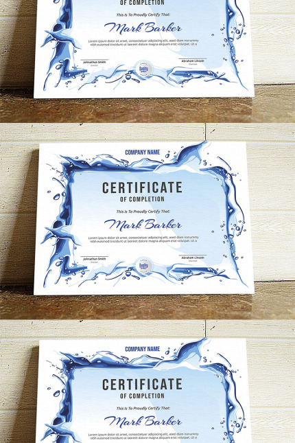 Kit Graphique #96335 Certificate Entreprise Divers Modles Web - Logo template Preview