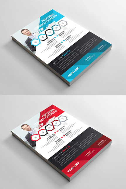 Kit Graphique #96369 Abstract Flyer Divers Modles Web - Logo template Preview
