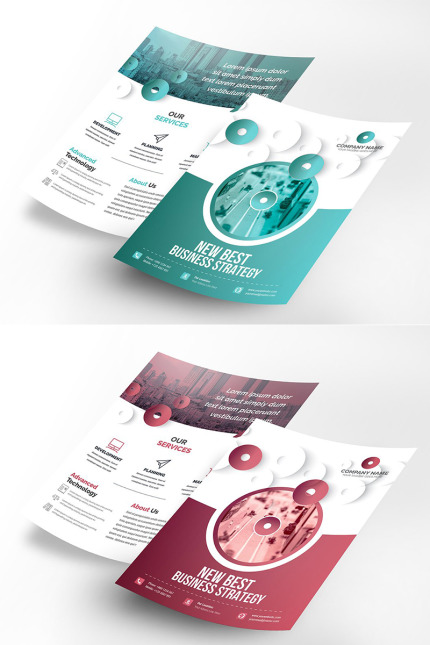 Kit Graphique #96477 Abstract Prospectus Divers Modles Web - Logo template Preview