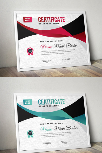 Kit Graphique #96501 Certificate Entreprise Divers Modles Web - Logo template Preview