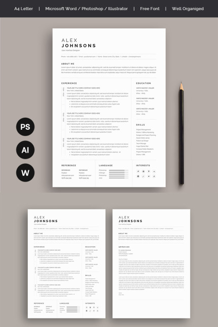 Kit Graphique #96792 A4 Clean Divers Modles Web - Logo template Preview