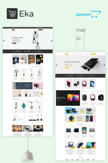 Kit Graphique #96820 E-commerce Lighting Divers Modles Web - Logo template Preview