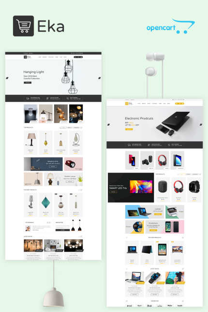 Kit Graphique #96820 E-commerce clairage Divers Modles Web - Logo template Preview