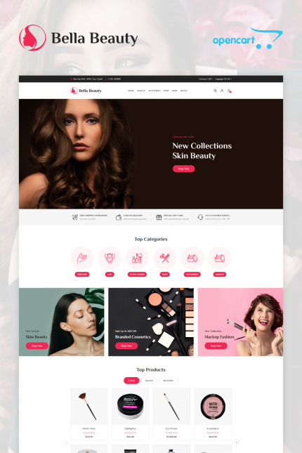 Kit Graphique #96821 E-commerce Cosmtique Divers Modles Web - Logo template Preview