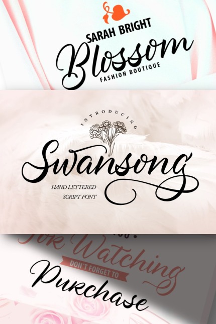 Kit Graphique #96948 Lettering Script Divers Modles Web - Logo template Preview