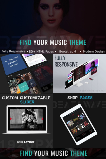 Kit Graphique #96971 Musiqueian Artiste Divers Modles Web - Logo template Preview