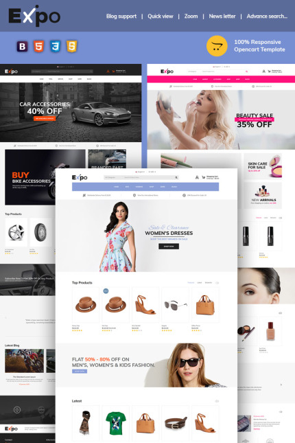 Kit Graphique #97015 E-commerce Mode Divers Modles Web - Logo template Preview